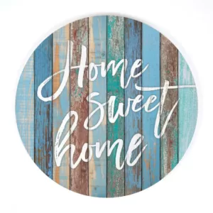 P Graham Dunn Home Sweet Home Blue Oversized Wall Decor