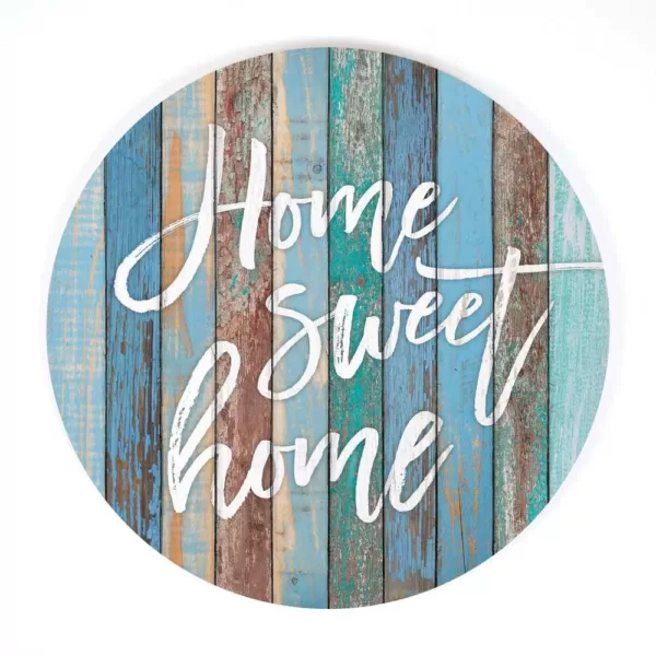 P Graham Dunn Home Sweet Home Blue Oversized Wall Decor