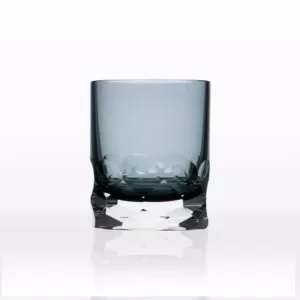 Rolf Glass Vienna 7 oz. Smoke Blue Old-Fashioned (Set of 2)