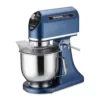 Waring Commercial 11-Speed, Blue, Luna 7 - 7  Qt. Planetary Mixer, includes Dough Hook, Mixing Paddle and Whisk