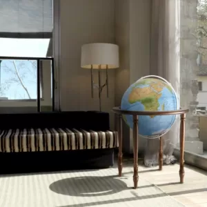 Waypoint Geographic Valencia 20 in. Blue Oceans Floor Standing Globe