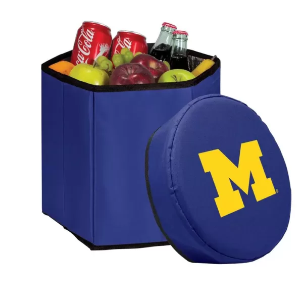 Picnic Time 12 Qt. Michigan Wolverines Navy Bongo Cooler