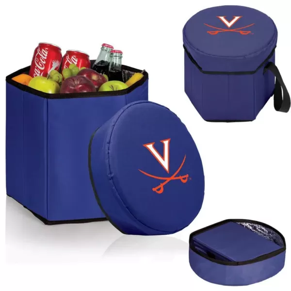 Picnic Time 12 Qt. Virginia Cavaliers Navy Bongo Cooler