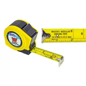 Bon Tool 10 ft. x 1 in. Economy Bon Rite Modular Spacing Tape Measure