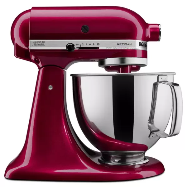 KitchenAid Artisan Series 5 Qt. 10-Speed Tilt-Head Stand Mixer-Bordeaux