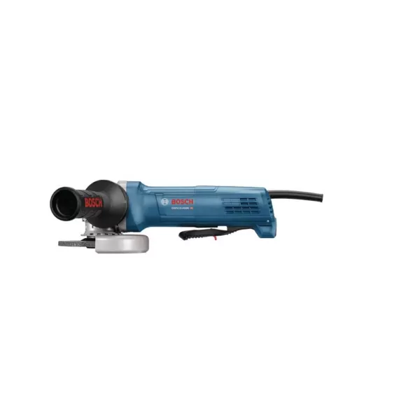 Bosch 10 Amp Corded 4-1/2 In. Angle Grinder with No Lock-On Paddle Switch