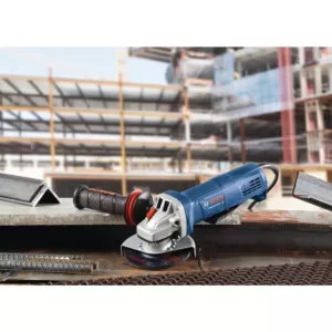 Bosch 10 Amp Corded 4-1/2 In. Angle Grinder with Paddle Switch