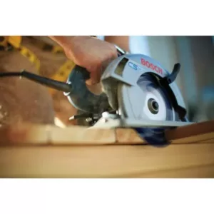 Bosch 15 Amp 7-1/4 in. Corded Circular Saw with 24-Tooth Carbide Blade and Carrying Bag