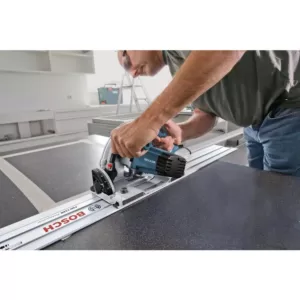 Bosch 6-1/2 in. 13 Amp Corded Track Saw with Plunge Action and L-Boxx Carrying Case