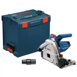 Bosch 6-1/2 in. 13 Amp Corded Track Saw with Plunge Action and L-Boxx Carrying Case