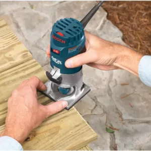 Bosch 5.6 Amp 1.0 HP 120-Volt Variable-Speed Fixed Base Corded Palm Router