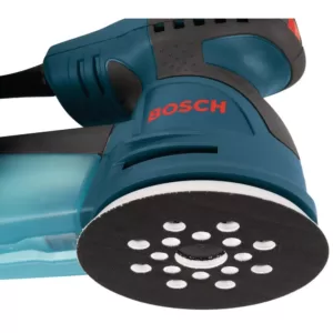 Bosch 2.5 Amp 5 in. Corded Variable Speed Random Orbital Sander/Polisher Kit with Carrying Bag