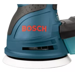 Bosch 2.5 Amp 5 in. Corded Variable Speed Random Orbital Sander/Polisher Kit with Carrying Bag