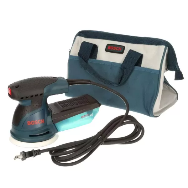 Bosch 2.5 Amp 5 in. Corded Variable Speed Random Orbital Sander/Polisher Kit with Carrying Bag