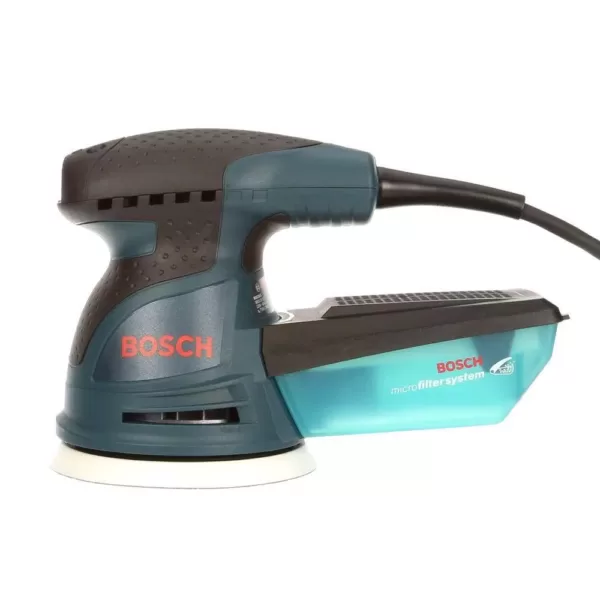 Bosch 2.5 Amp 5 in. Corded Variable Speed Random Orbital Sander/Polisher Kit with Carrying Bag