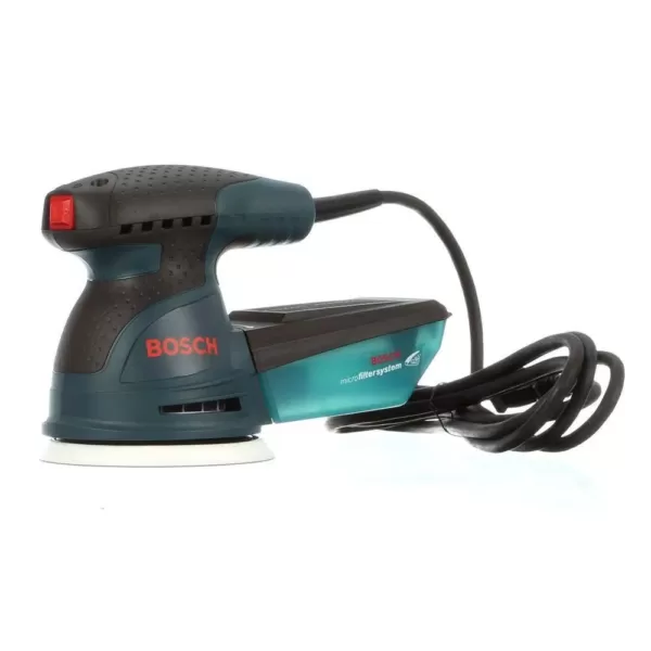 Bosch 2.5 Amp 5 in. Corded Variable Speed Random Orbital Sander/Polisher Kit with Hard Carrying Case