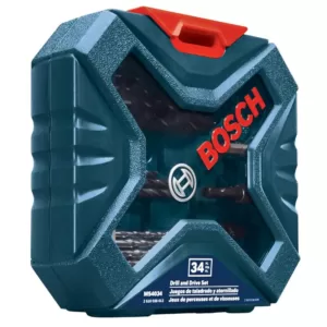 Bosch Drilling and Driving Set (34-Piece)