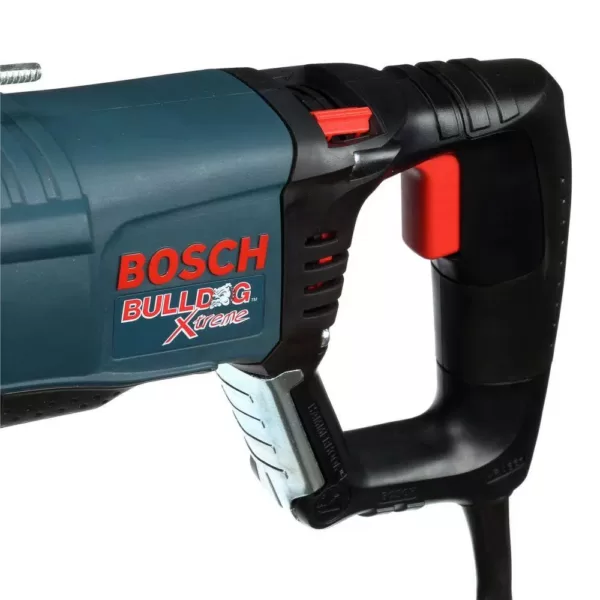 Bosch 8 Amp Corded 1 in. SDS-Plus Bulldog Xtreme Concrete/Masonry Variable Speed Rotary Hammer with Dust Shroud