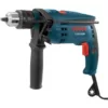 Bosch Factory Reconditioned Corded 1/2 in. Single Speed Concrete/Masonry Hammer Drill with Auxiliary Handle and Chuck Key