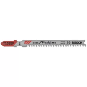 Bosch 3-5/8 in. 10 Teeth Per in. Bi-Metal Jig Saw Blades for Cleanly Cutting Plexiglass (3-Pack)