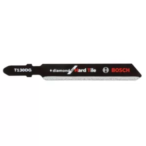 Bosch 3-1/4 in. Diamond Grit T-Shank Jig Saw Blade for Sawing through Hard Tile, Porcelain, Granite, Slate, and Limestone