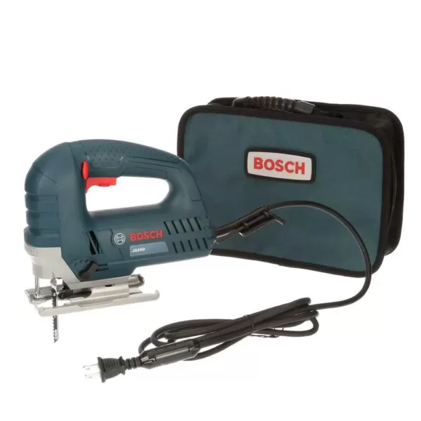 Bosch 6 Amp Corded Variable Speed Top-Handle Jig Saw Kit with Assorted Blades and Carrying Case