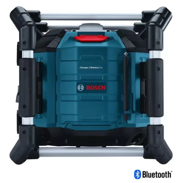 Bosch 18-Volt Lithium-Ion Cordless Power Box Jobsite Radio/Digital Media Stereo/Charger with Bluetooth and 360° Sound