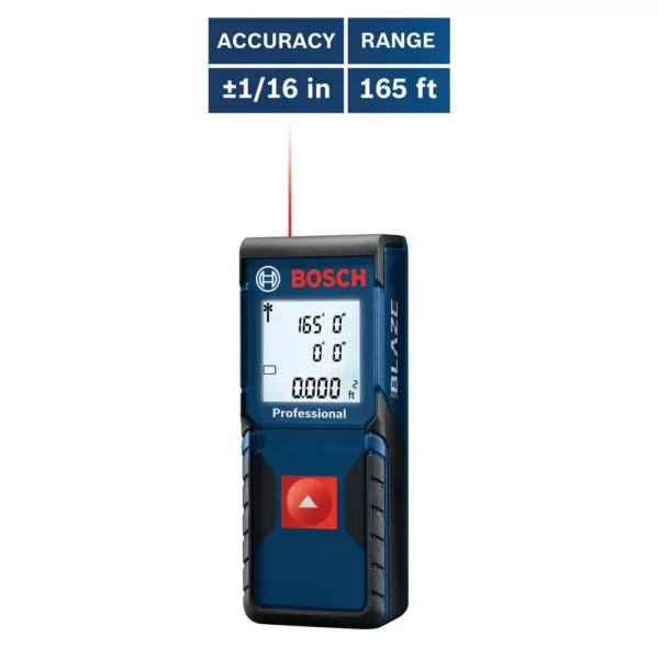 Bosch BLAZE ONE 165 ft. Laser Measurer with Auto Square Footage Detection