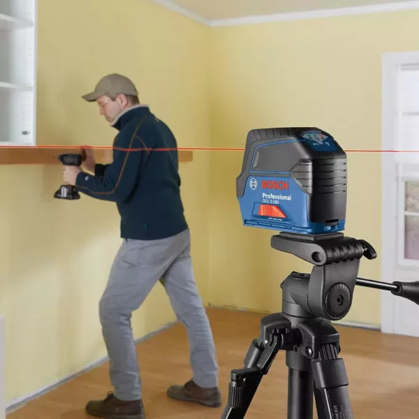 Bosch Self-Leveling Cross-Line Laser Level with Plumb Points