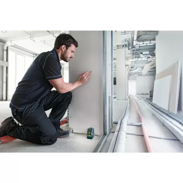 Bosch Factory Reconditioned 100 ft. Self-Leveling Green-Beam Cross-Line Laser Level