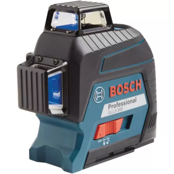 Bosch 300 ft. 360-Degree Three-Plane Leveling and Alignment-Line Laser Level