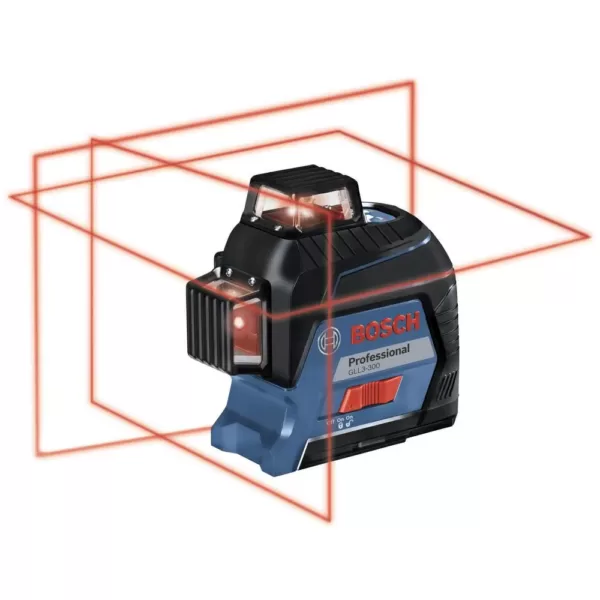 Bosch 300 ft. 360-Degree Three-Plane Leveling and Alignment-Line Laser Level