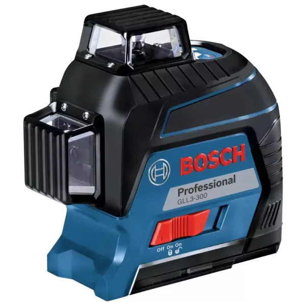 Bosch 300 ft. 360-Degree Three-Plane Leveling and Alignment-Line Laser Level