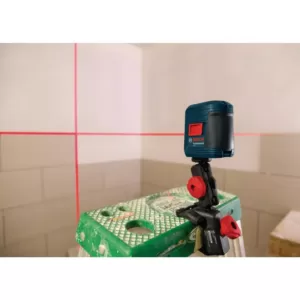 Bosch 100 ft. Laser Measure and 30 ft. Self Leveling Cross Line Laser Combo Kit (2 Tool)