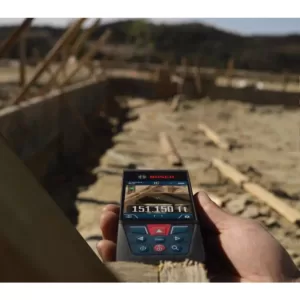 Bosch BLAZE 400 ft. Outdoor Laser Measure with Bluetooth and Camera Viewfinder