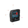 Bosch 100 ft. 5 Self Leveling Plumb and Square Point Laser