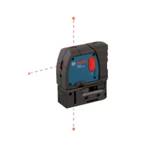 Bosch 100 ft. Self Leveling 3 Point Laser with Mounting Strap and Belt Pouch