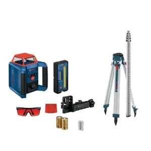 Bosch REVOLVE2000 Self-Leveling Horizontal Rotary Laser Kit