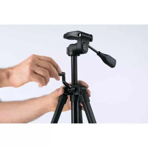 Bosch Compact Tripod with Extendable Height for Use with Line Lasers, Point Lasers, and Laser Measures