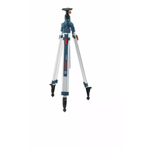 Bosch Heavy-Duty Aluminum Quick Clamp Elevator Tripod with Shoulder Strap