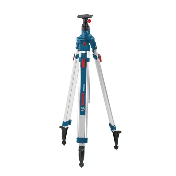 Bosch Heavy-Duty Aluminum Quick Clamp Elevator Tripod with Shoulder Strap