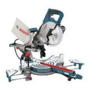 Bosch 12 Amp 8-1/2 in. Corded Portable Single Bevel Sliding Compound Miter Saw with 48-Tooth Carbide Blade