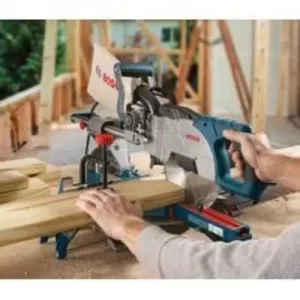 Bosch 12 Amp 8-1/2 in. Corded Portable Single Bevel Sliding Compound Miter Saw with 48-Tooth Carbide Blade