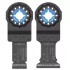 Bosch Starlock Oscillating Multi-Tool Accessory Blade Set with 3/4 in. and 1-1/4 in. Blades (2-Piece)