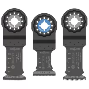 Bosch Starlock Oscillating Multi-Tool Accessory Blade Set (3-Piece)