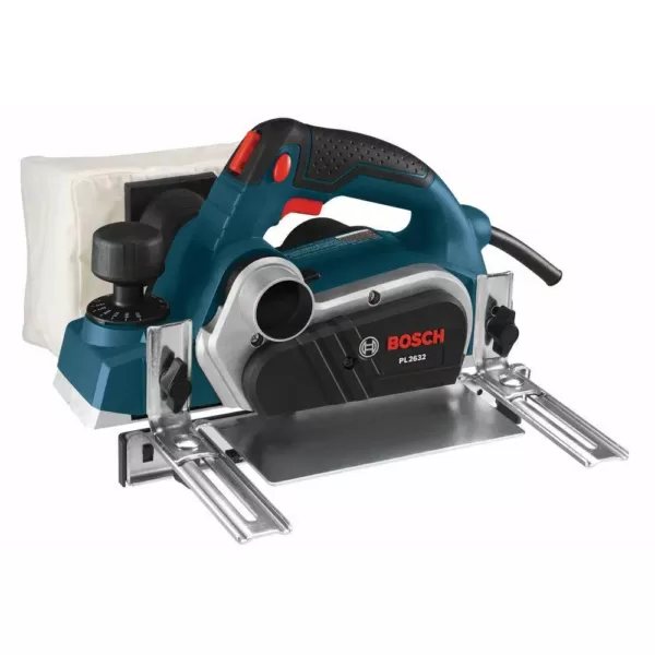 Bosch 6.5 Amp 3-/14 in. Corded Planer Kit with 2 Reversible Woodrazor Micrograin Carbide Blades and Carrying Case