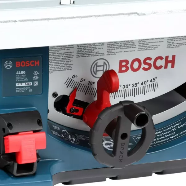 Bosch 15 Amp Corded 10 in. Table Saw Kit with 40-Tooth Carbide Blade