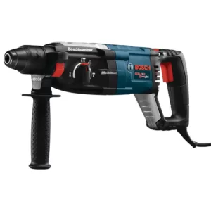 Bosch 8.5 Amp Corded 1-1/8 in. SDS-Plus Variable Speed Concrete/Masonry Rotary Hammer Drill with Carrying Case