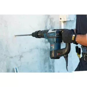 Bosch 12 Amp 1-9/16 in. Corded Variable Speed SDS-Max Combination Rotary Hammer Drill, Bonus SDS-Max/Spline Dust Attachment