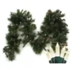 Brite Star 9 ft. Pre-Lit LED Battery Operated Anchorage Fir Garland with Timer